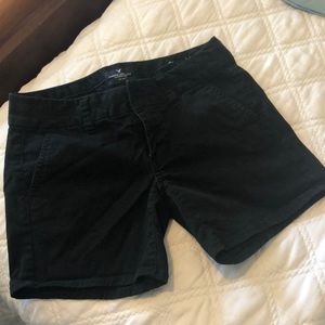 American Eagle black shorts